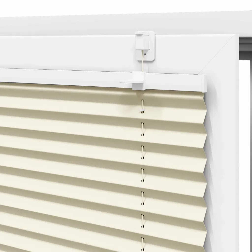 Tenda Plissettata | Tenda pliss¨¨ Crema 40x100 cm Larghezza Tessuto 39,4 cm