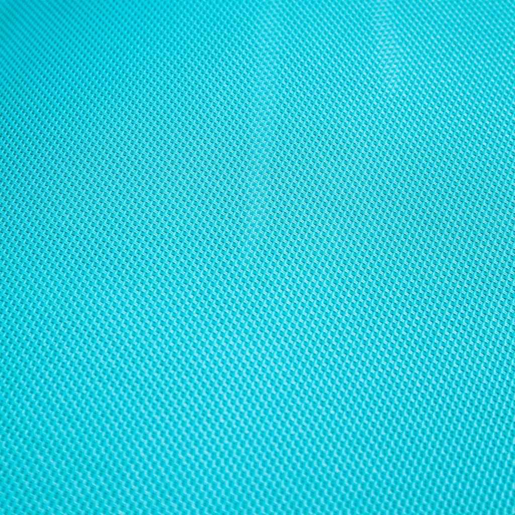 Set di 4 sedie MARBELLA in textilene blu - alluminio bianco