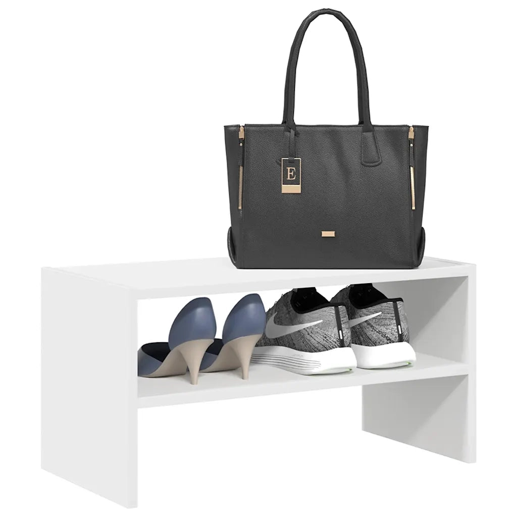 Scarpiera | Mobile per scarpe Impilabile Bianca 60x30x30,5 cm