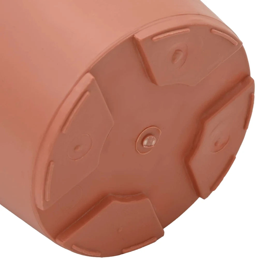 Vasi per Piante 24 pcs Rosso Mattone Ø 17 x 14 cm Plastica 3403264