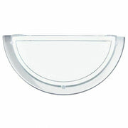 Applique Lampada da Parete Muro Vetro Led E27 Illuminazione Interno Planet EGLO Color: Cromo