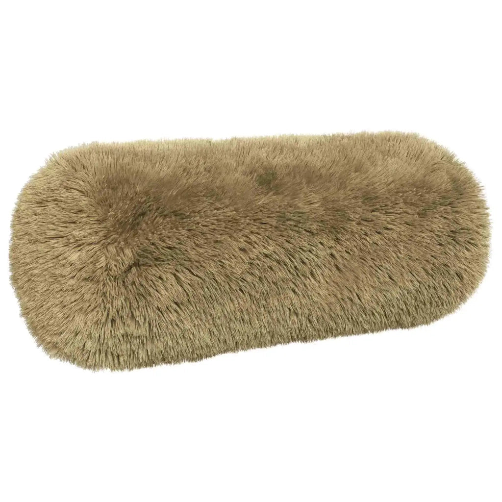 Cuscino con cuscino HEERLEN 2 pz Grigio Chiaro Fleece PV 930201