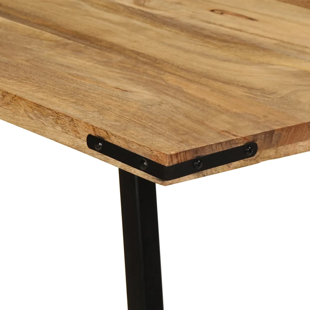 Tavolo da Pranzo | Tavolo da cucina 160x80x75 cm in Legno Massello di Mango