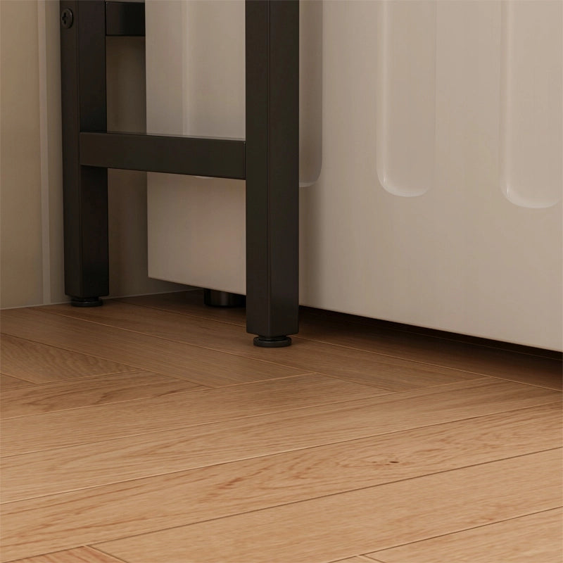 Mobile da bagno scaffale sopra il WC lavatrice loft industriale ripiani 165 cm