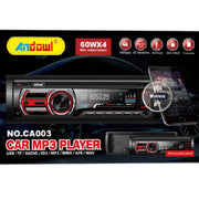 Trade Shop - Autoradio Lettore Mp3 Ca003 Audio Per Auto Universale 1 Din Bluetooth Wireless -