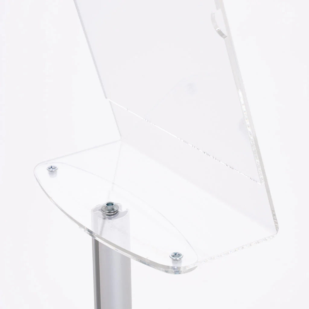 Espositore porta depliant formato A4 - Silver