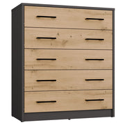 Scarpiera alex antracite artisan per ingresso