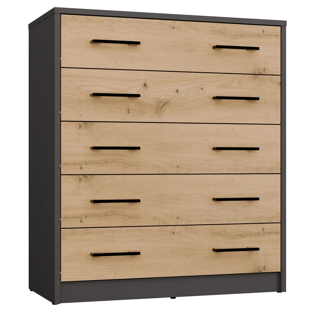 Scarpiera alex antracite artisan per ingresso