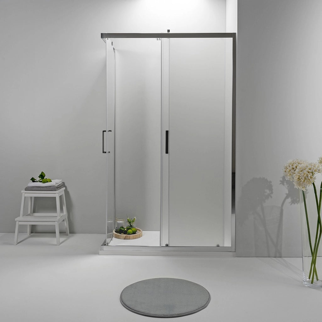 Box Doccia Angolare 120x120 Cm Scorrevole Opaco