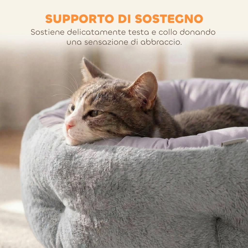 Letto per Gatti e Cani ¨C Minimal ¨C Grigio