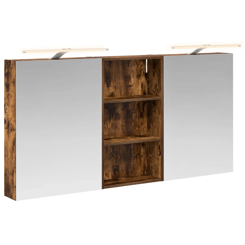 Set di Armadi da Bagno con lo scaffale 3 pcs 140 x 14,5 x 70 cm 3403788
