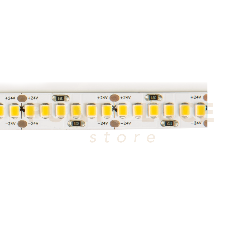STRIP LED SMD 2835 240 LEDm - 50.000h 8 x 5000mm 10 Wm IP20 1000 lmm 3000 K