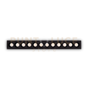 LIKA SLIM INCASSO LED SMD Alimentatore ONOFF incluso 20 W 32° 1800 lm 2700 K NERO