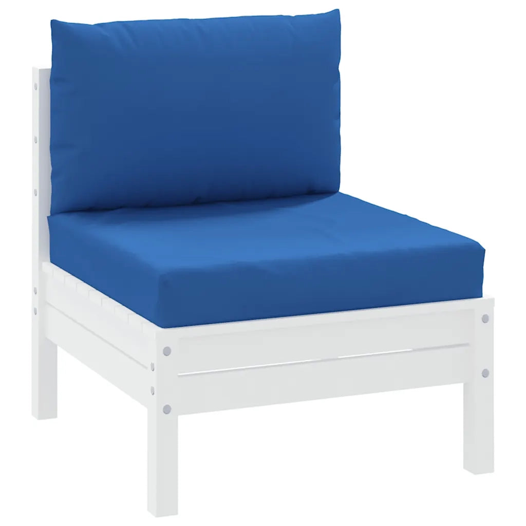 Cuscini per Pallet 2 pz | Cuscini per sedie Blu in Tessuto Oxford