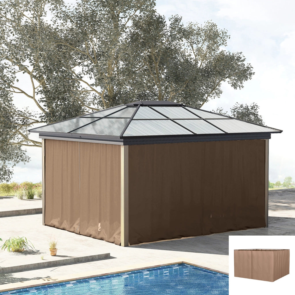 Cenador 3x2 m ¨C Minimal ¨C marrone