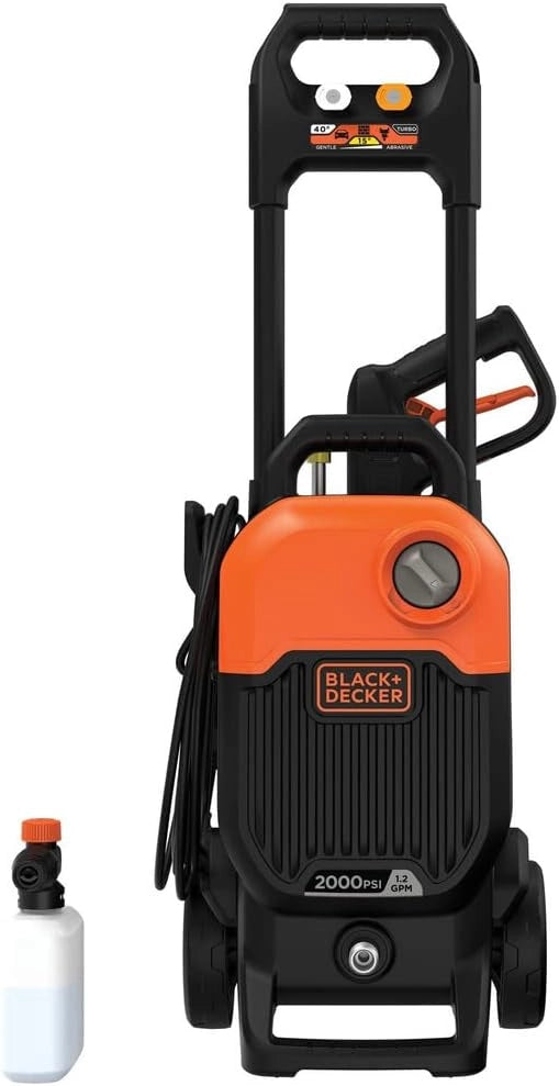 Idropulitrice Black & Decker 150 bar 2000w 450 l/hr 2000w BEPW2000-qs