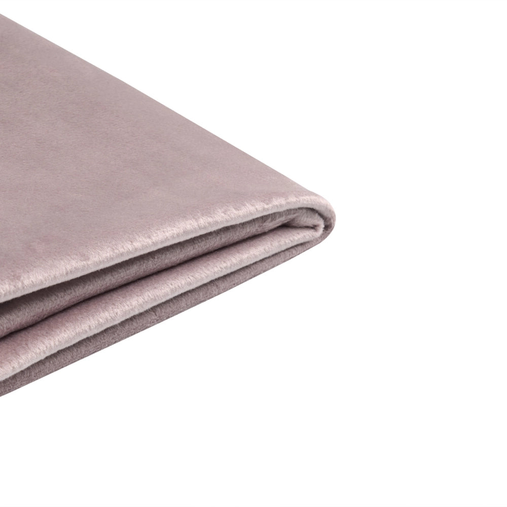 Copri Letto Tessuto Velluto Rosa per Letto 160 x 200 cm Sfoderabile Lavabile