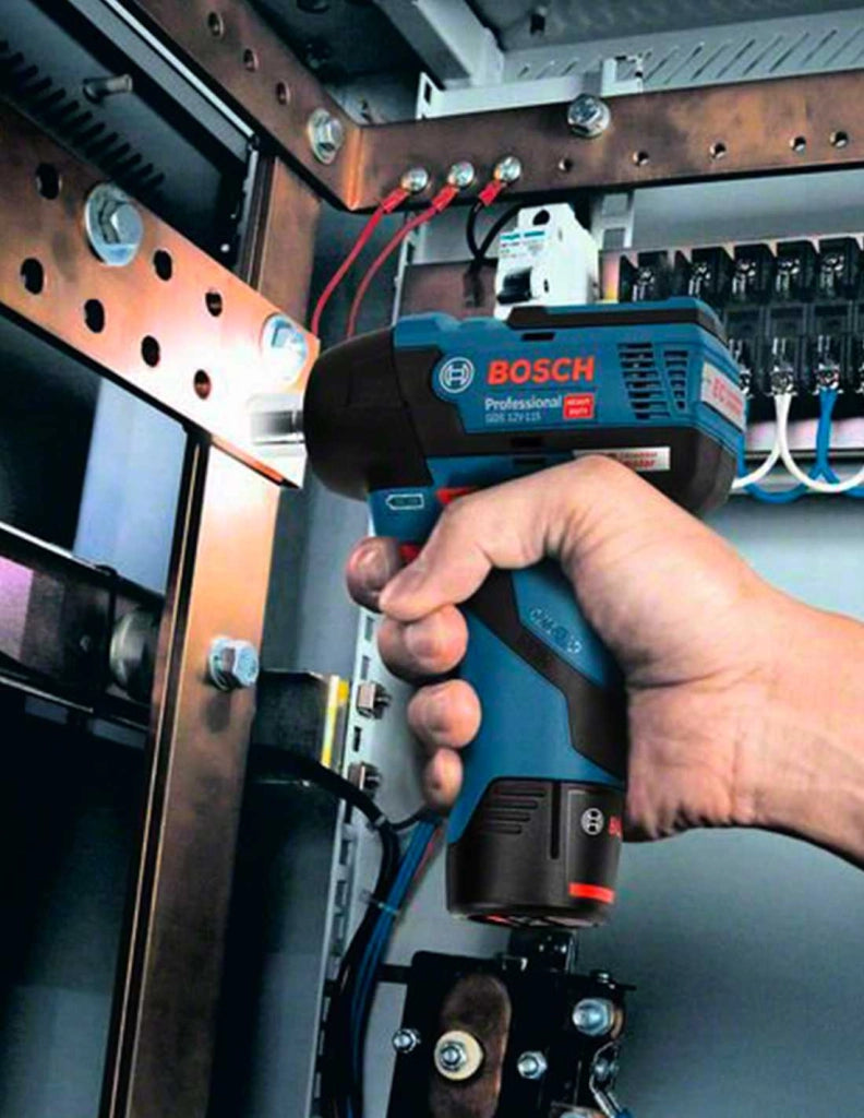 Avvitatore a massa battente BOSCH GDS 12V-115 (Solo corpo + L-Boxx 102)