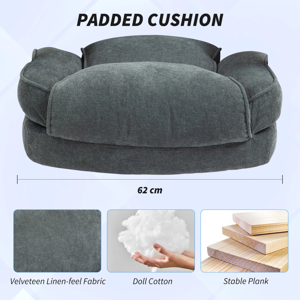 Sedia da ufficio alta ¨C Minimal ¨C grigio