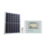 Faro solare LED 20W 4000K 1650lm IP65 con telecomando V-TAC