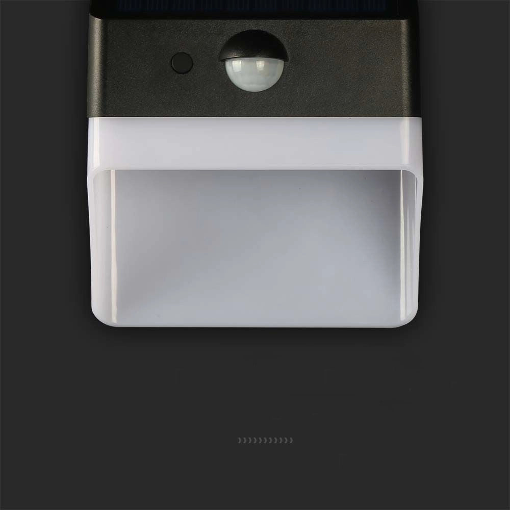 Applique solare da esterno 2W con sensore 4000K IP65
