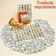 Trade Shop - Tombola Napoletana Con Cartelle Smorfia Classica Natale Capodanno Gioco Numeri -