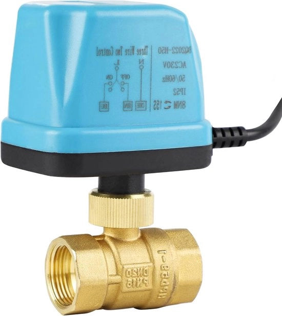 Vaso di controllo bidirezionale a 2 velocità DN20 3/4 pollici AC 230V valvola elettrica - blu