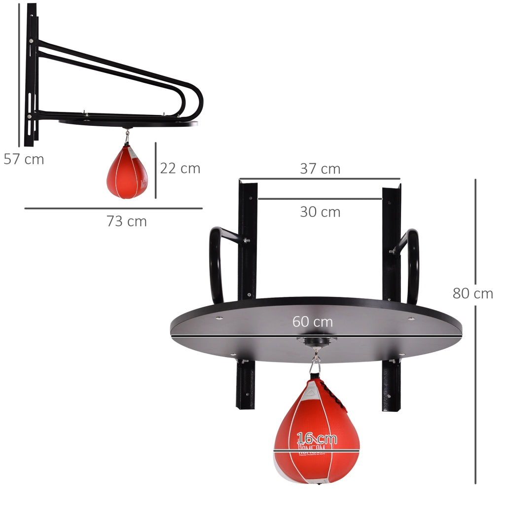 Set Boxe Pera Veloce con Piattaforma ¨C Minimal ¨C 60x73x80 cm