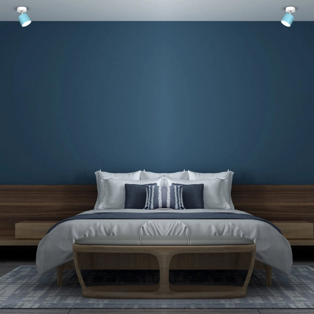 Spot parete/soffitto DIXIE 1x20W GX53 blu Milagro MLP7604