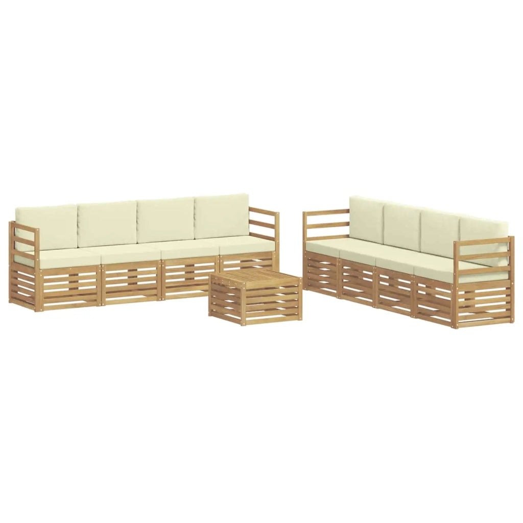 Set divani Legno di Acacia Massello 3391575