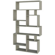 Libreria Design Moderna 168x96x25 cm Scaffale 8 Ripiani in MDF Verde