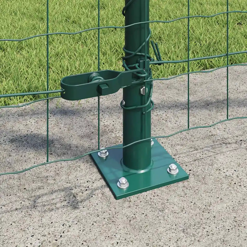 Recinzione con Posto Verde 1,2 x 25 m Acciaio 3350888