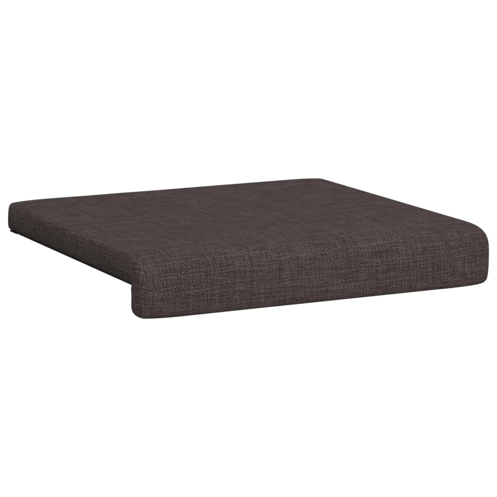 Cuscino per panchina 2 pcs Tessuto Marrone Scuro 42043012