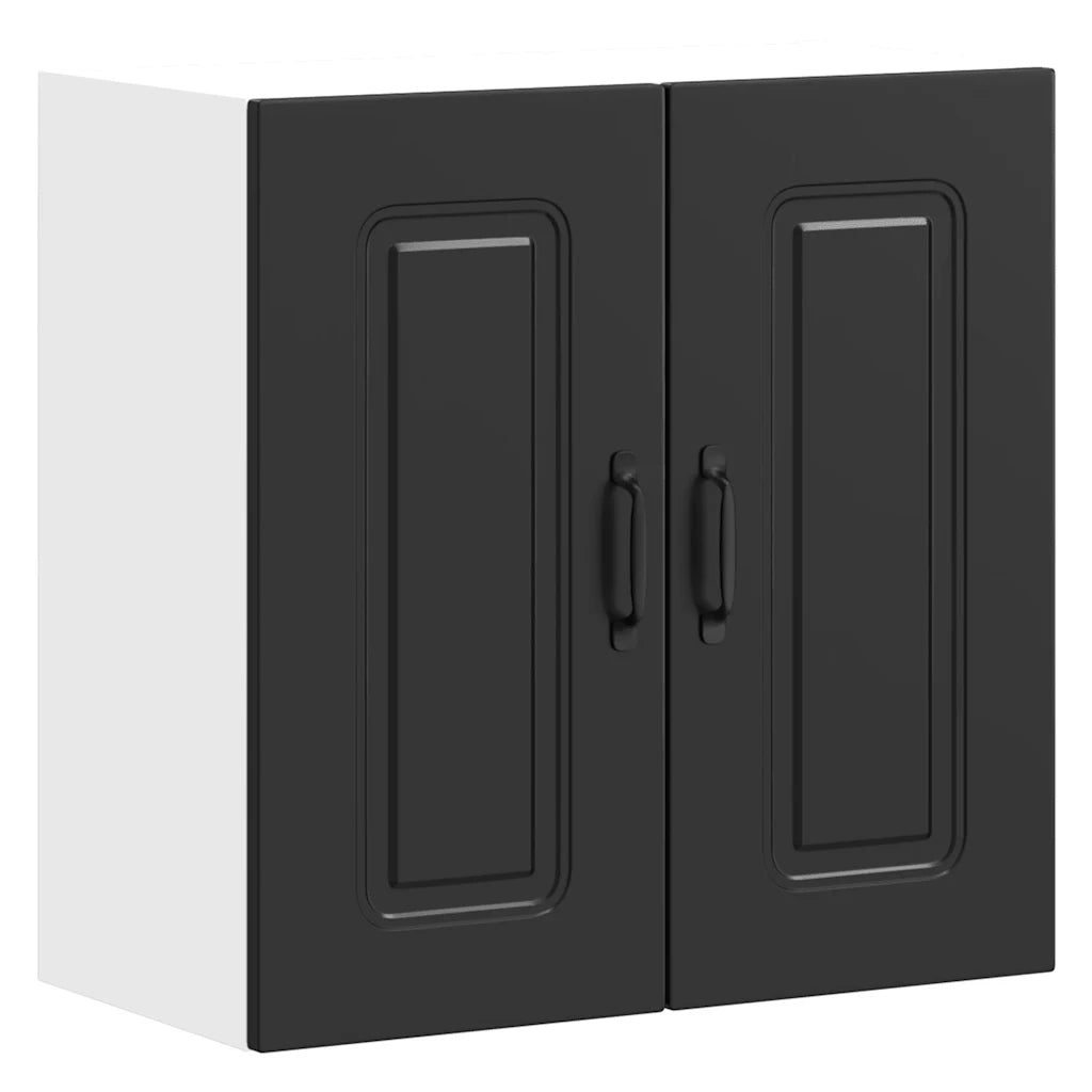Pensile da Cucina Kalmar Nero in Legno Multistrato 853578