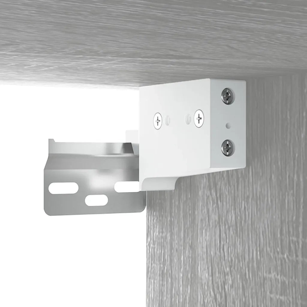 Comodino a Muro Grigio Sonoma 34x30x20 cm 817089