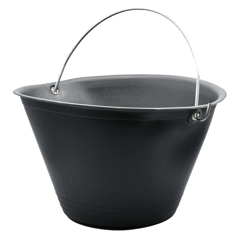 SECCHIO PER MURATORE nero  E?E  ¸ mm 340 - capacit E?E 8 litri