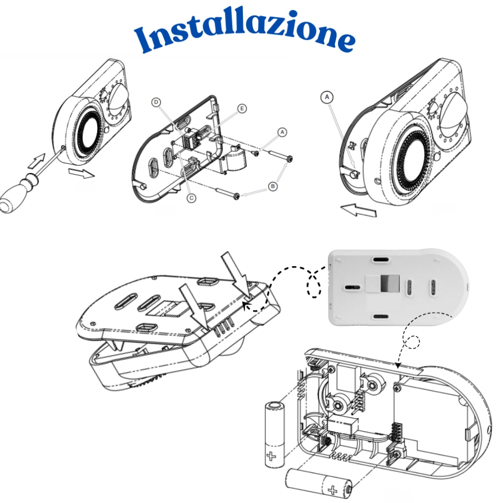 Seitron cronotermostato elettronico tempora con programmazione giornaliera