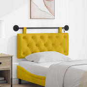 Testiera sospesa Con luce LED Giallo Velluto 3424588