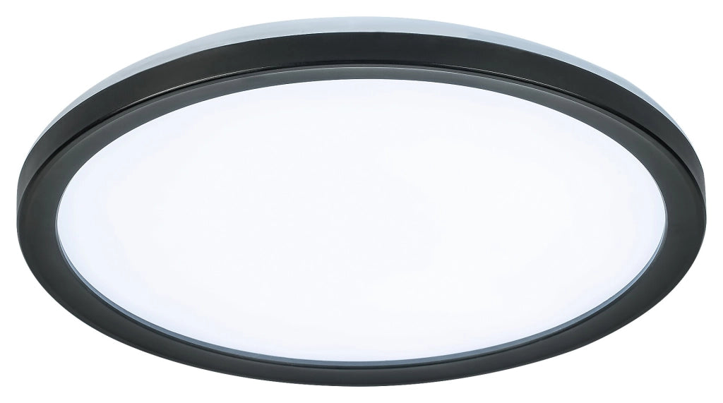 Plafoniera esterna LED dimmerabile Inverness 15W IP44 nera