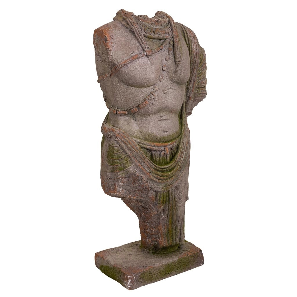 Busto decorativo in magnesio 38x22x76h