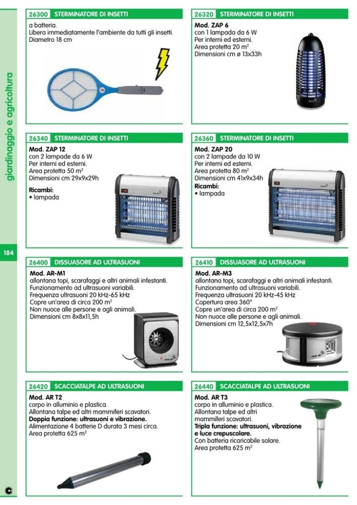 1pz lampada per sterminatore zap 12 (pz2) cod:ferx.93487