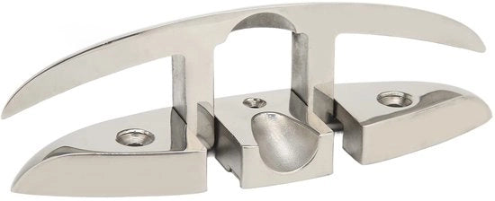 Accessorio per Barche - Piatto di Carena Opacchiabile - 316 Acciaio Inossidabile - Adatto per Gommoni/Imbarcazioni da Windsurf - Spaziale - Liscio - Duraturo e Resistente all'Acqua Salata