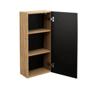 Pensile 35 cm 1 anta Luxor Black 35 x 75 x 19 cm