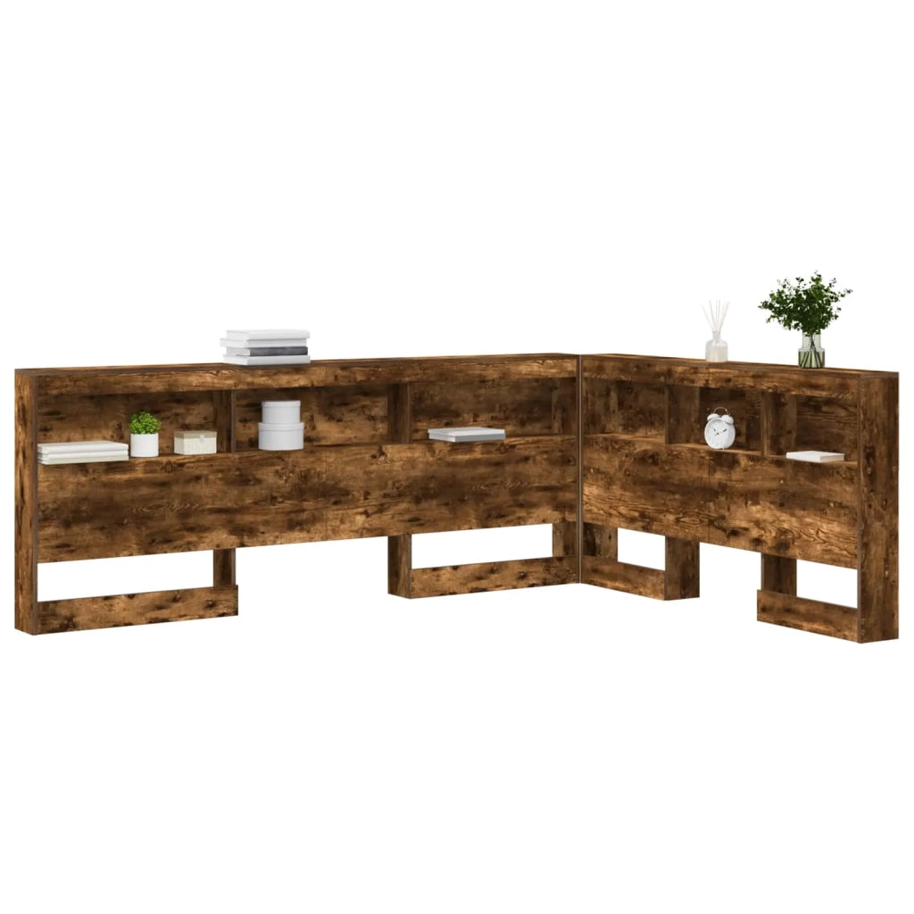 Testata contenitore Rovere fumé 160 cm Legno multistrato 3335505