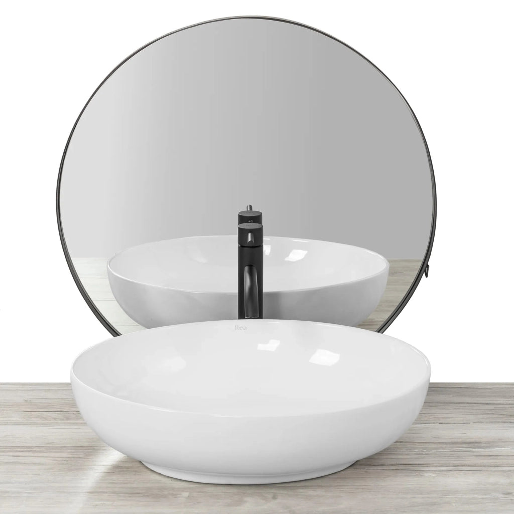 Lavabo Da Appoggio Rea Carola Slim