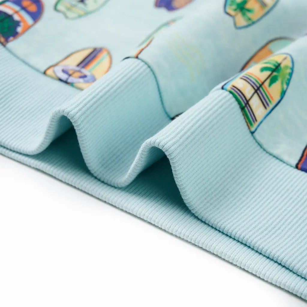Felpa da Bambino Blu Tenue M¨¦lange 128