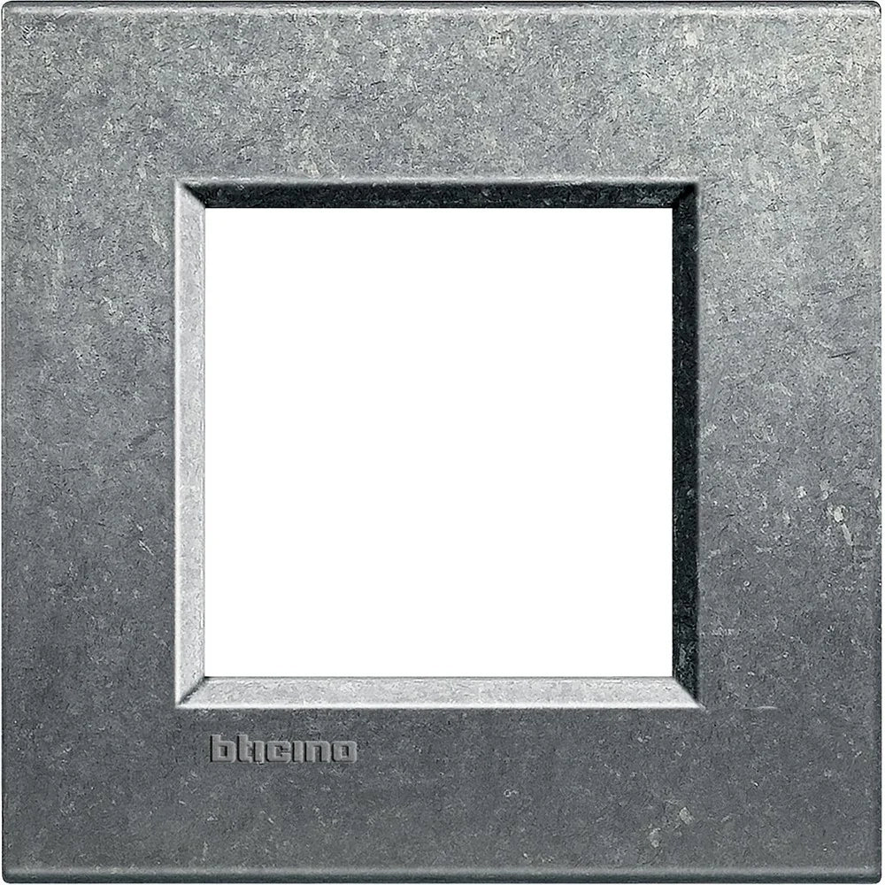 Living Light - Placca quadra 2P Native - LNA4802NA