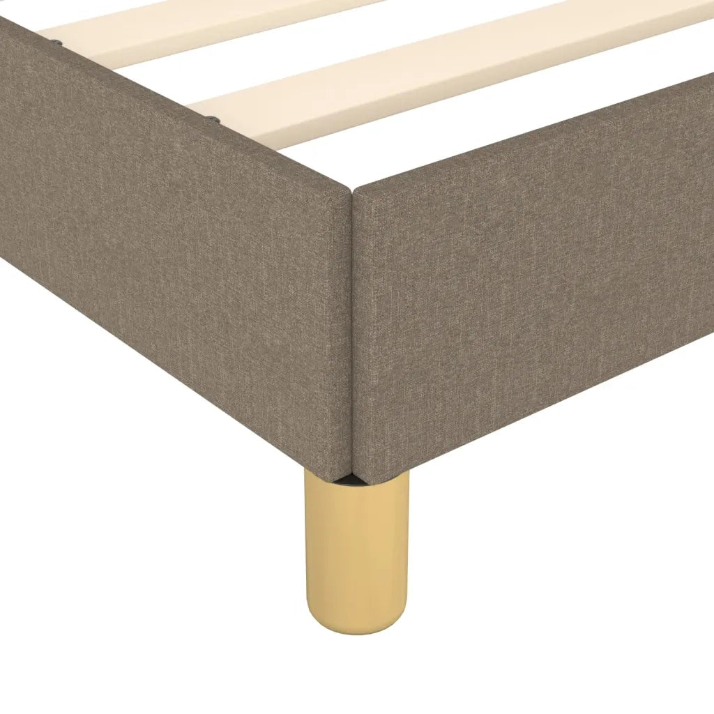 Giroletto senza Materasso Tortora 160x200 cm in Tessuto 346830