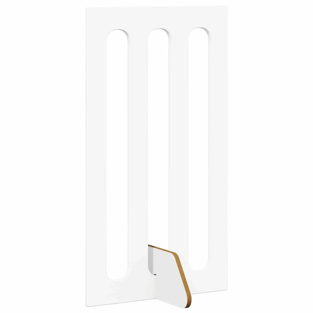 Recinto pieghevole per animali 2 pz Bianco 100,5 x 38 x 90 cm CFW5603414