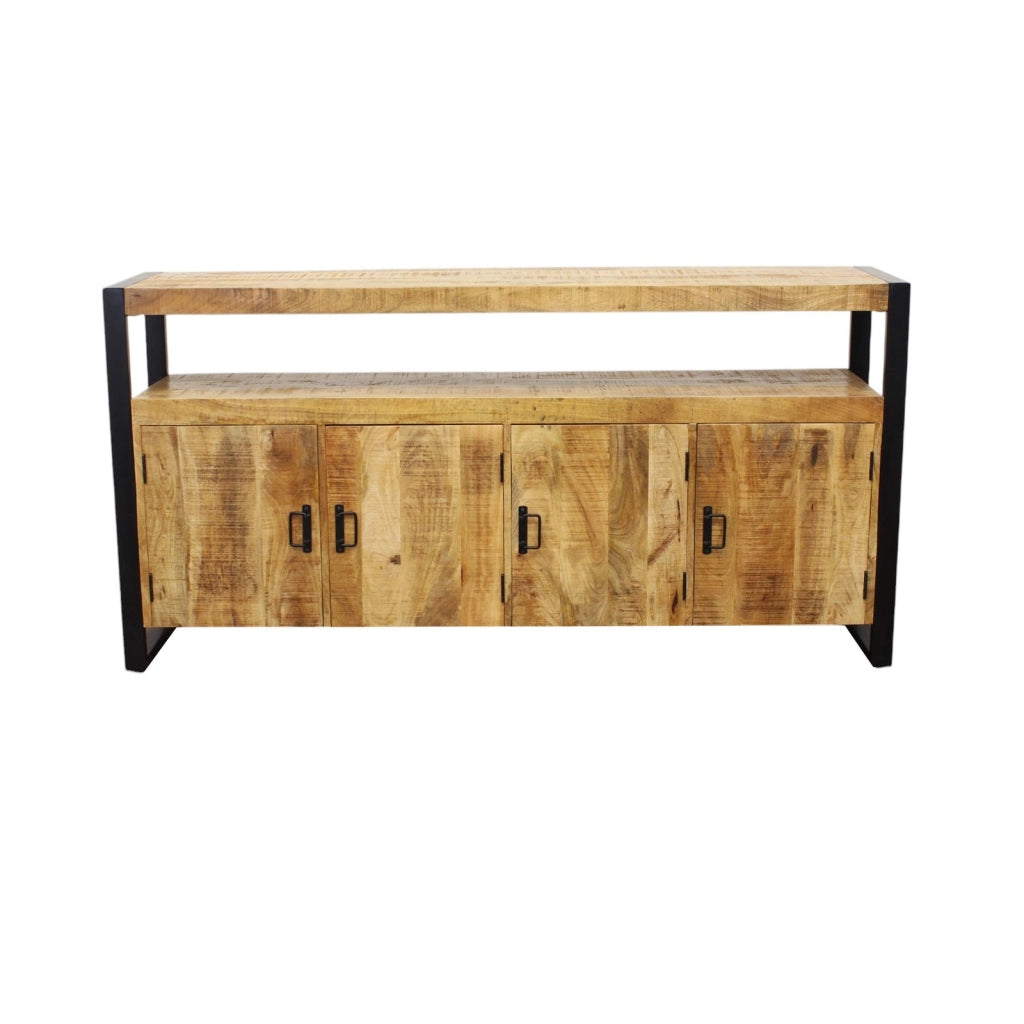 Porta TV in legno 4 ante - EUDORA